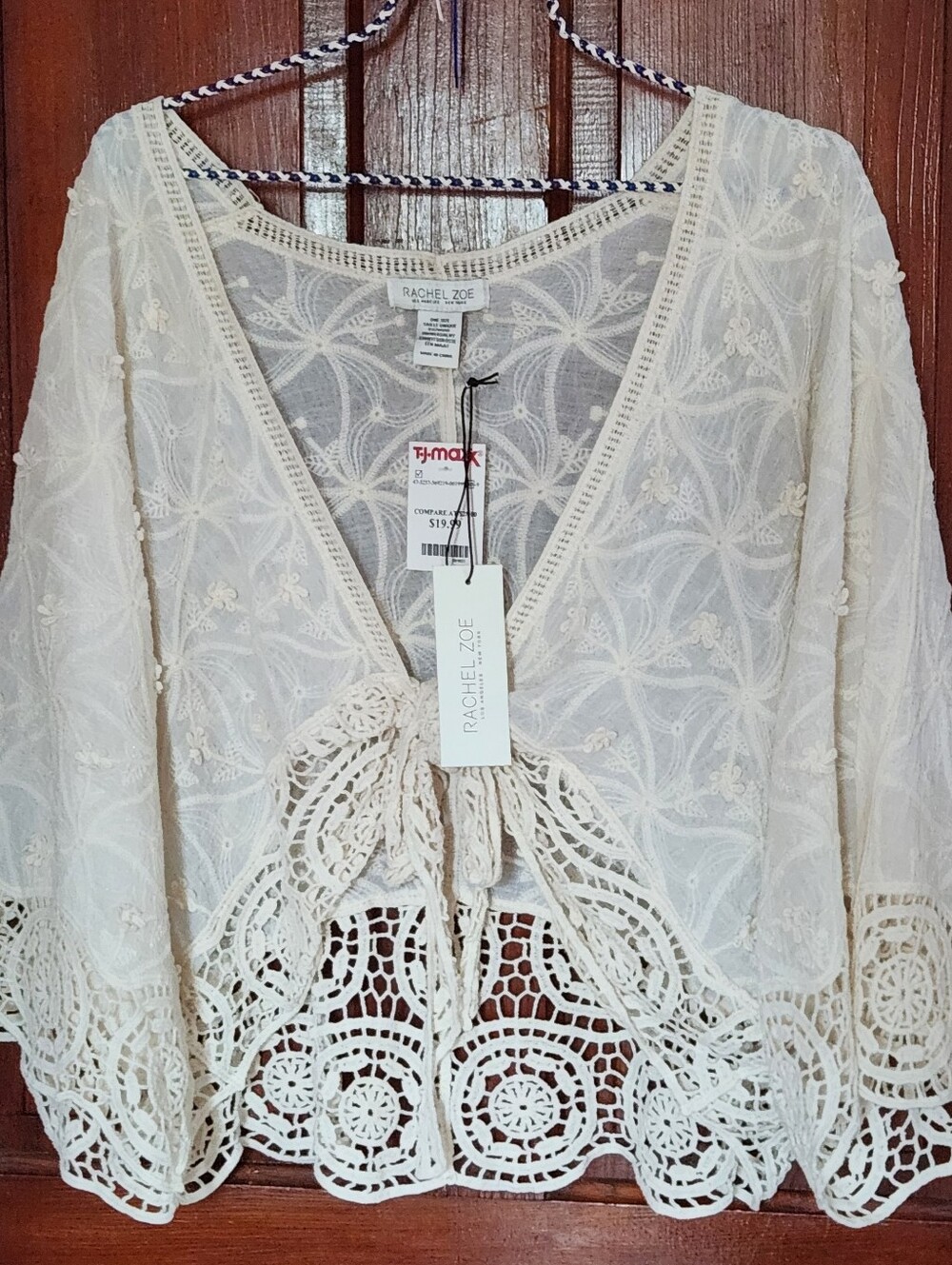 Rachel Zoe Tie Top One Size